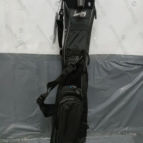 LOMA PAR 3 GOLF BAG - MATTE BLACK