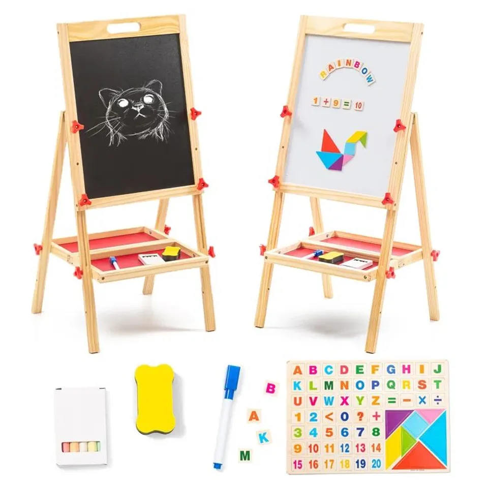 BOXED FIRUZA FOLDING BOARD EASEL (1 BOX)