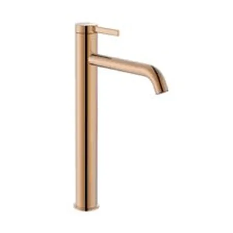 BRAND NEW BOXED ROCA ONA HIGH BASIN MIXER SMOOTH BODY WITH CUW - ROSE GOLD
