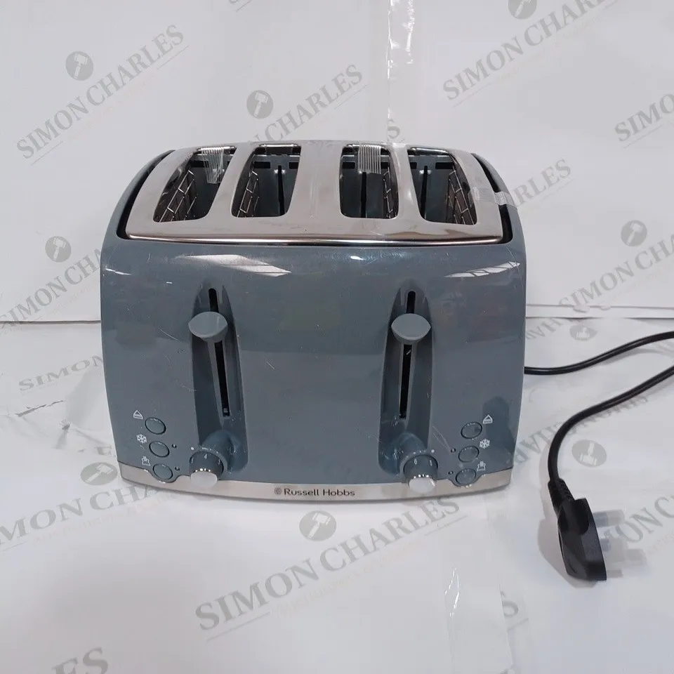 RUSSELL HOBBS 4-SLICE TOASTER GREY