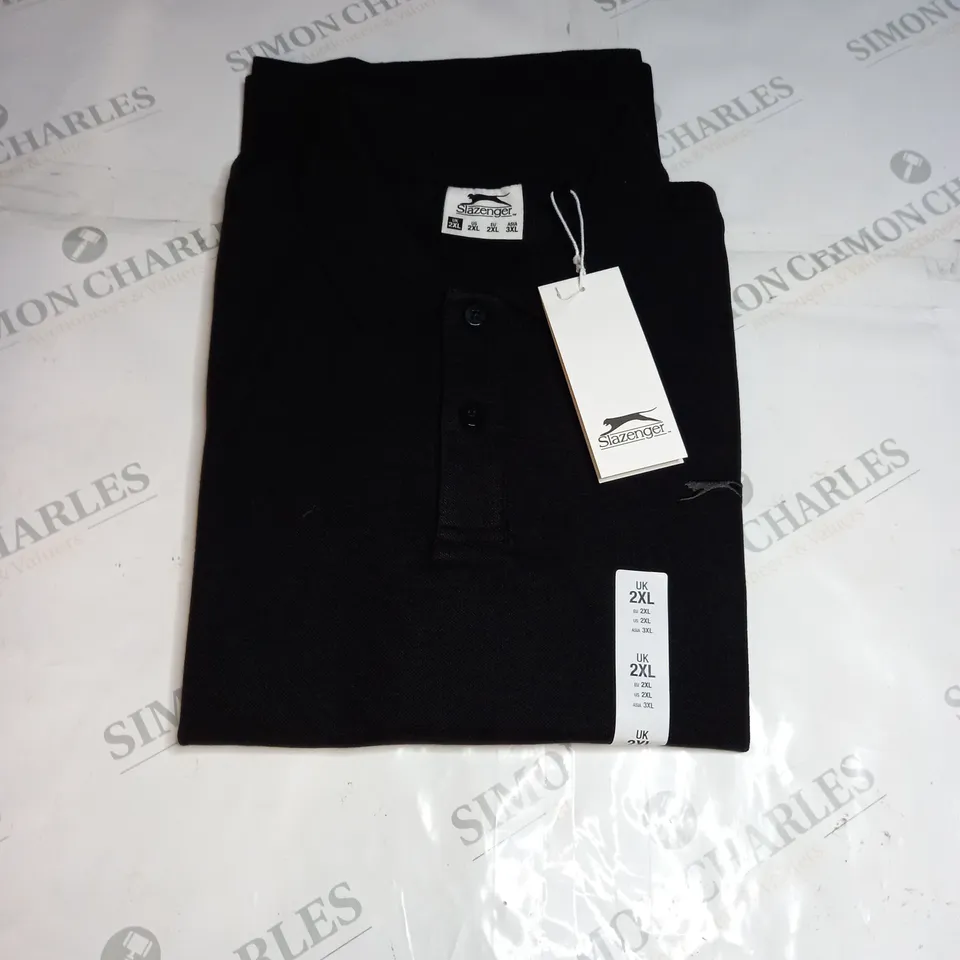 SEALED SLAZENGER PLAIN POLO SHIRT SIZE 2XL 