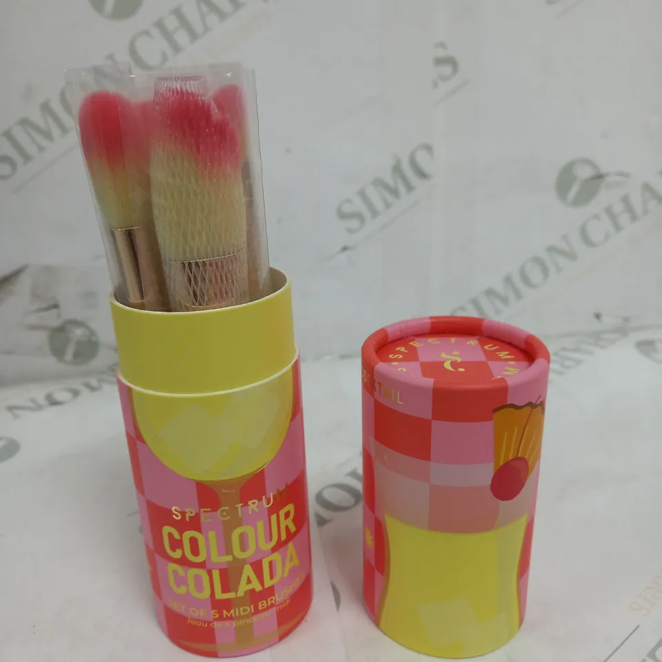 SPECTRUM COLOUR COLADA COCKTAIL MIDI BRUSH SET