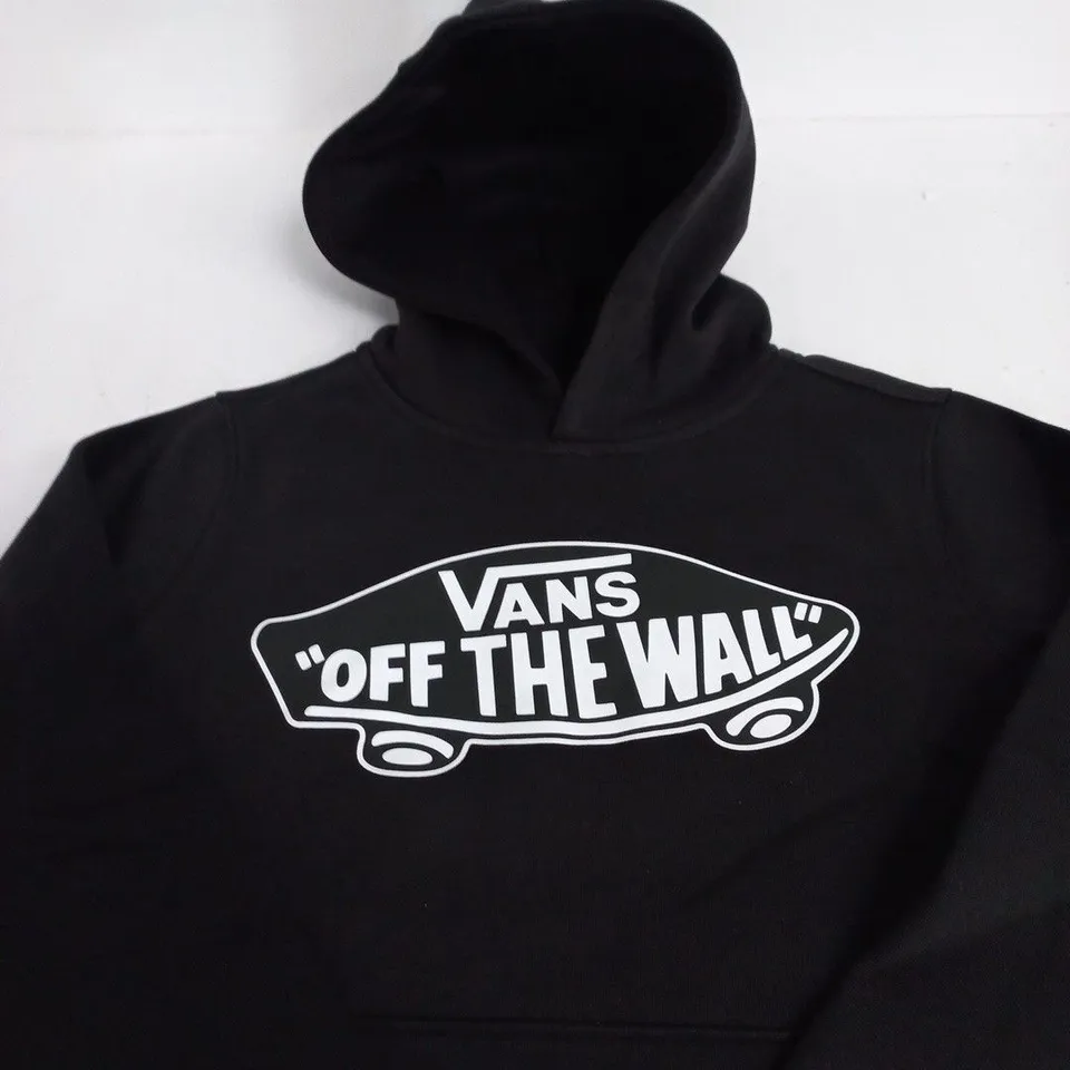 VANS OFF THE WALL HOODIE – BLACK - SIZE SMALL