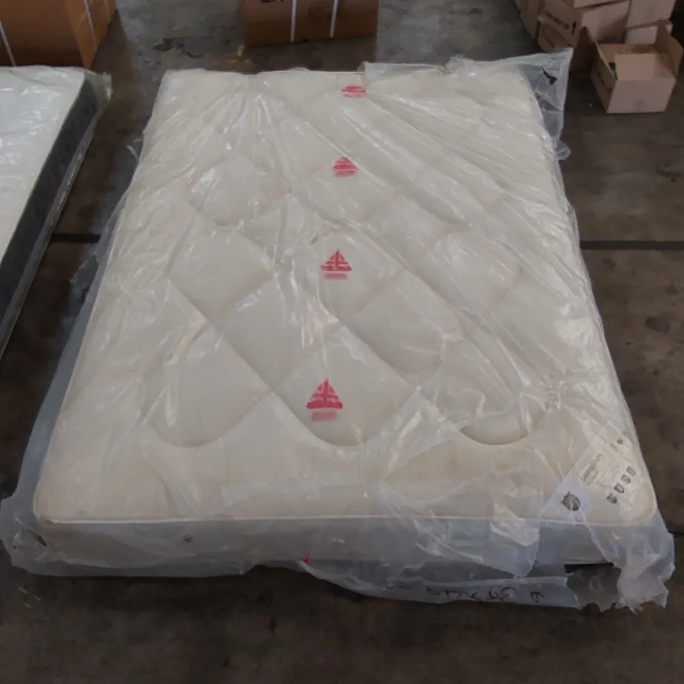 QUALITY BAGGED 4'6" LIVING SHIRE MATTRESS