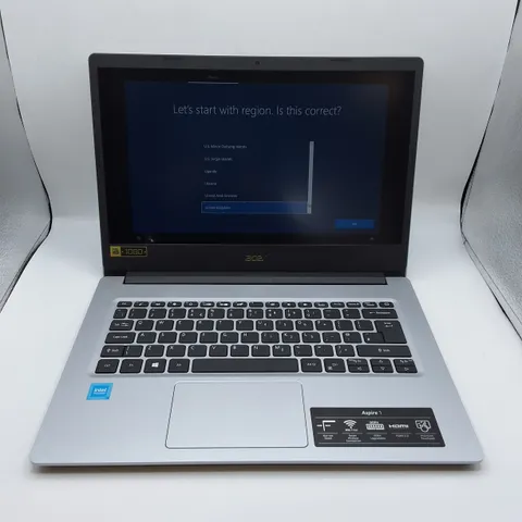 BOXED ACER ASPIRE 1 INTEL LAPTOP IN SILVER 