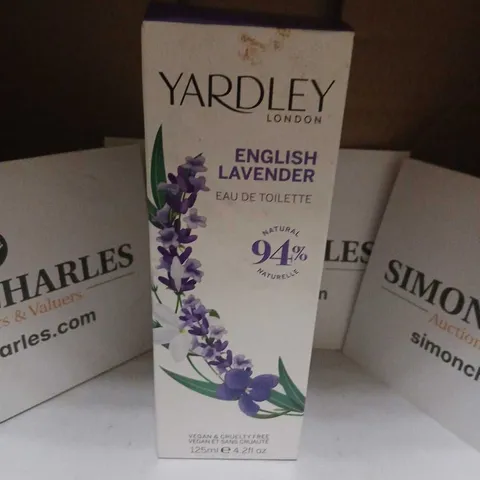 BOXED YARDLEY LONDON ENGLISH LAVENDER EAU DE TOILETTE 125ML