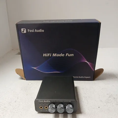FOSI AUDIO K5 PRO MINI STEREO DAC – BOXED