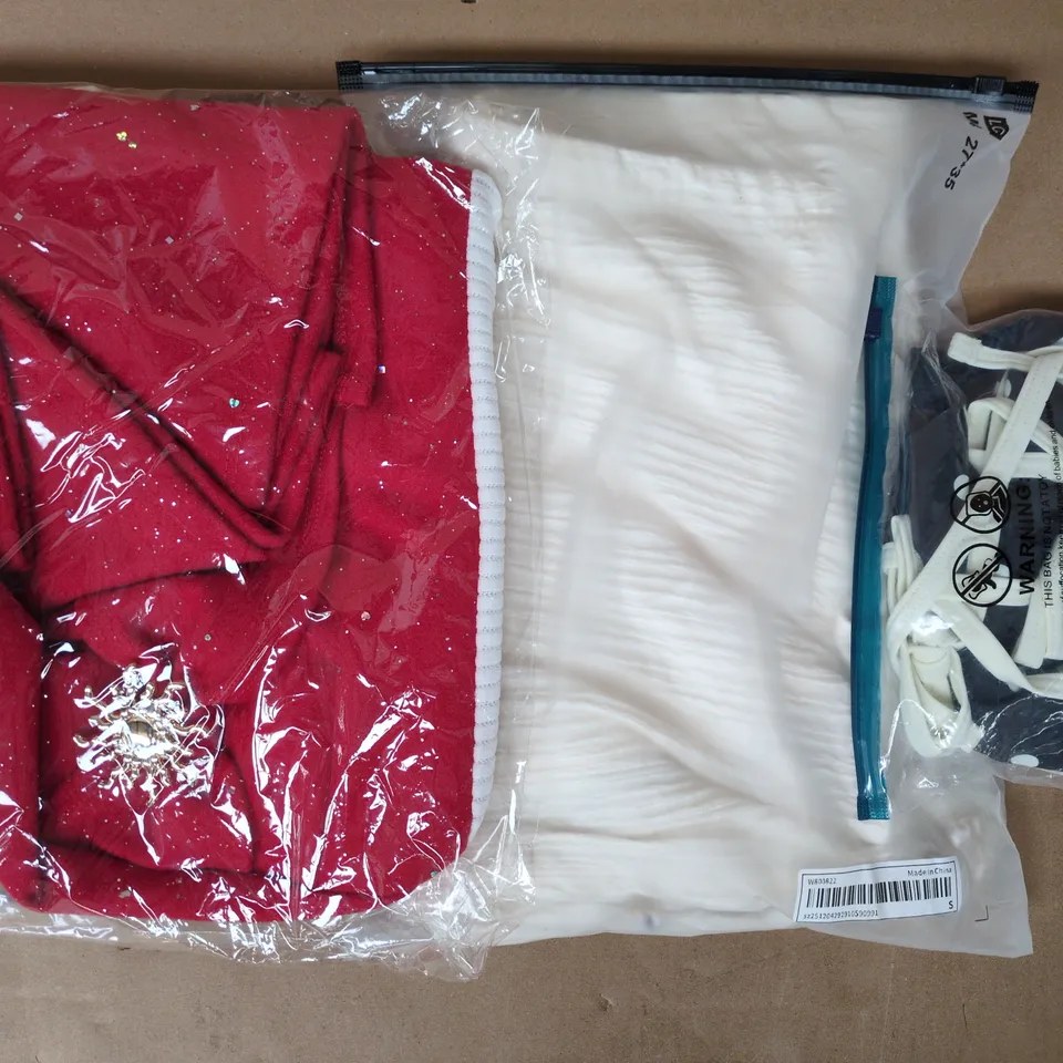 APPROXIMATELY 20 ASSORTED CLOTHING AND FASHION PRODUCTS IN VARIOUS STYLES AND SIZES - COLLECTION ONLY