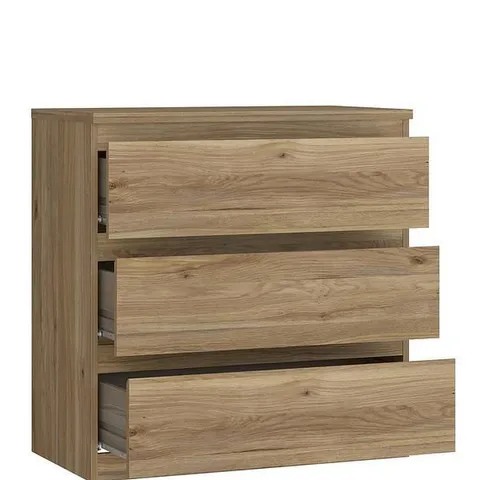 LISSON CHEST OF 3 DRAWERS - NEW OAK - COLLECTION ONLY