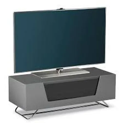 BOXED ALPHASON CHROMIUM 1000 TV CABINET - GREY // MODEL: CR02-1000CB-GRY (1 BOX)