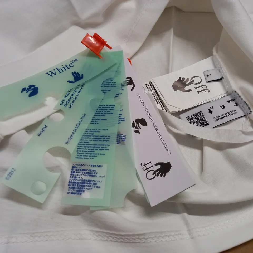 OFF WHITE T-SHIRT - L