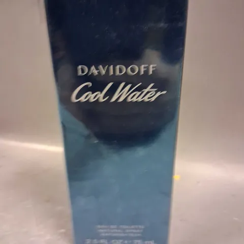 BOXED DAVIDOFF COOL WATER EAU DE TOILETTE 75ML