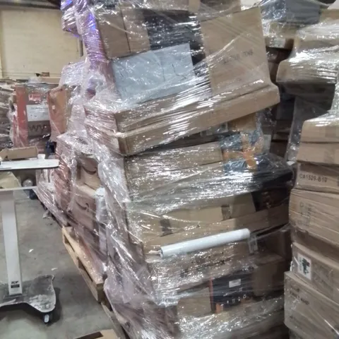 PALLET OF ASSORTED HOUSEHOLD GOODS AND PRODUCTS TO INCLUDE;NAIL GUN,KETTLE,KITCHEN TAP