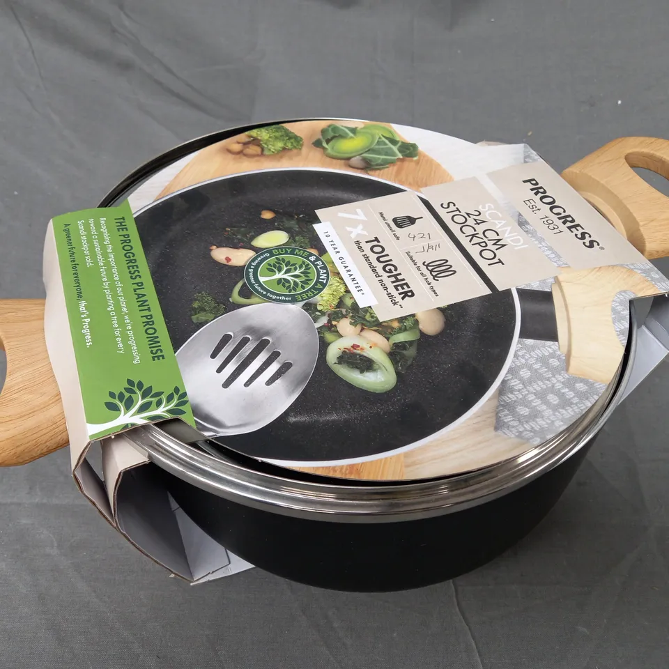 PROGRESS SCANDI 24CM STOCKPOT