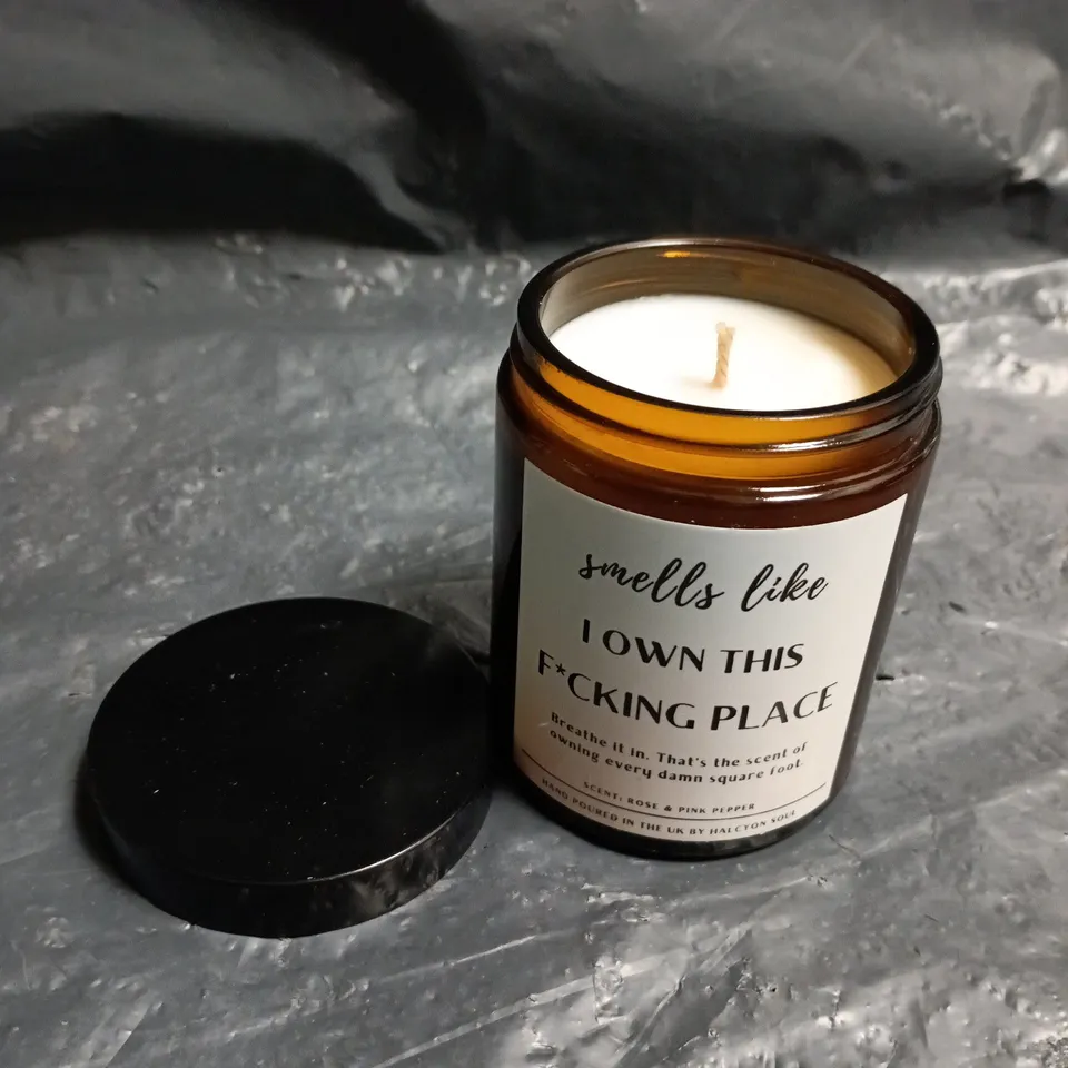 HALCYON SOUL SOY WAX CANDLE – ROSE & PINK PEPPER