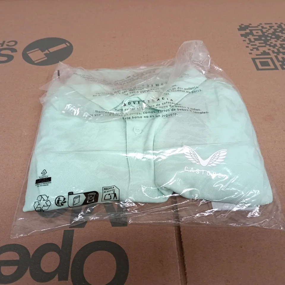 CASTORE CARE GOLF POLO XL BROOK GREEN BAGGED