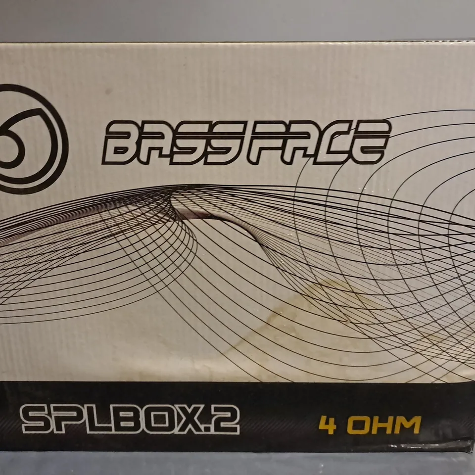 BOXED BASS FACE SPLBOX.2 4 OHM 