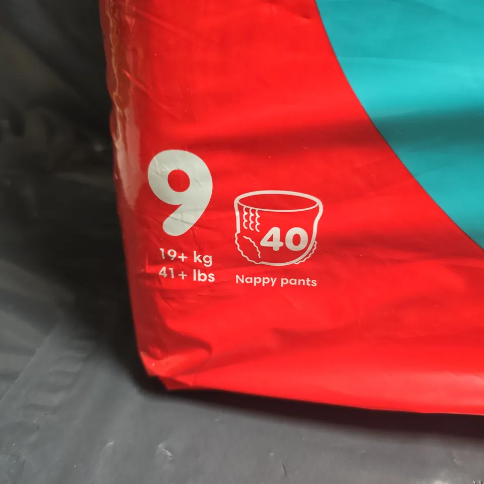 PAMPERS BABY-DRY PANTS NAPPY PANTS, SIZE 9 (19+ KG), JUMBO PACK OF 40