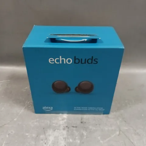 BOXED SEALED AMAZON ECHO BUDS WIRELESS EARPHONES 