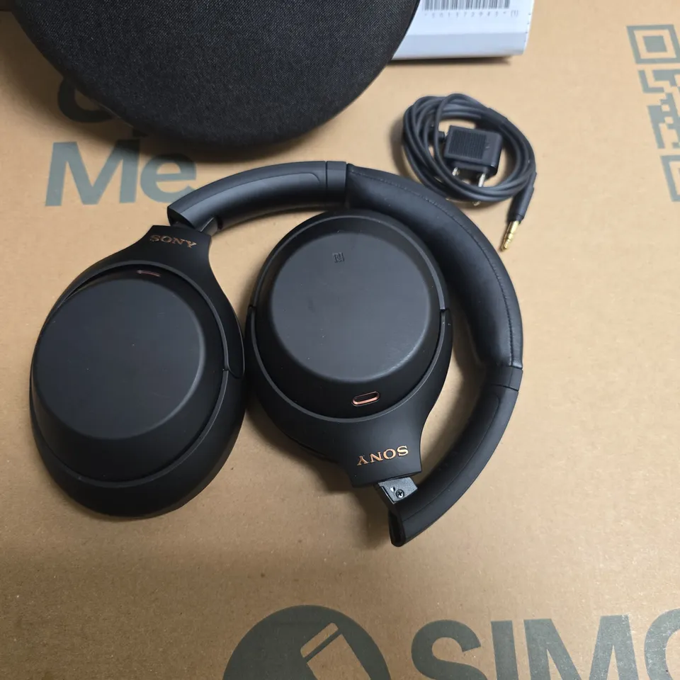 SONY OVER-EAR WIRELESS NOISE CANCELLING HEADPHONES – BLACK
