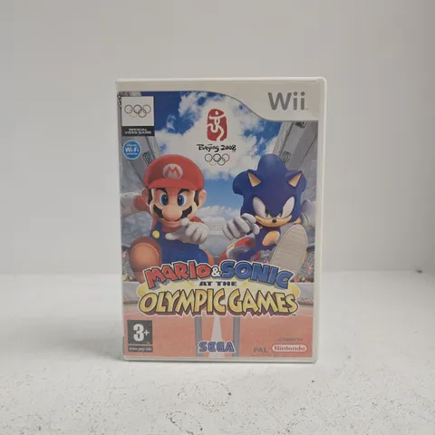 MARIO & SONIC AT THE OLYMPIC GAMES NINTENDO WII VIDEO GAME