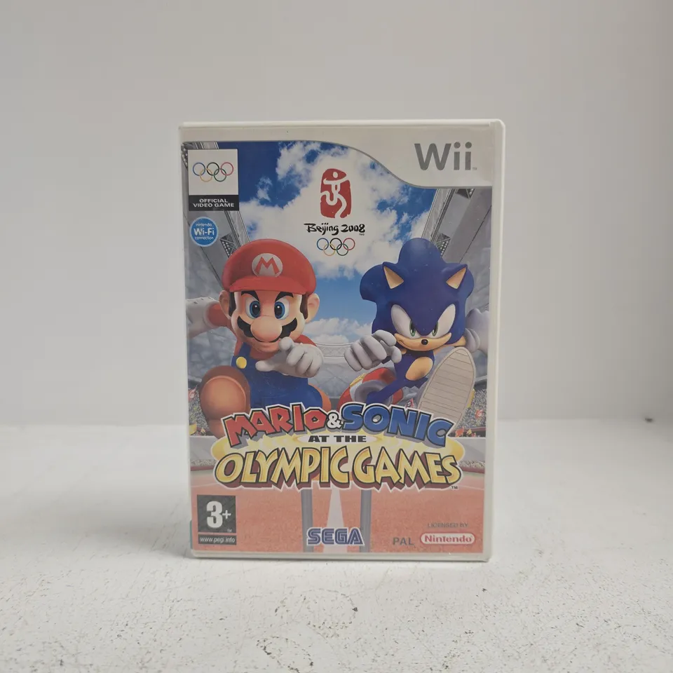 MARIO & SONIC AT THE OLYMPIC GAMES NINTENDO WII VIDEO GAME