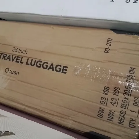 BOXED LUGG 28INCH VACAY TRAVEL LUGGAGE OCEAN