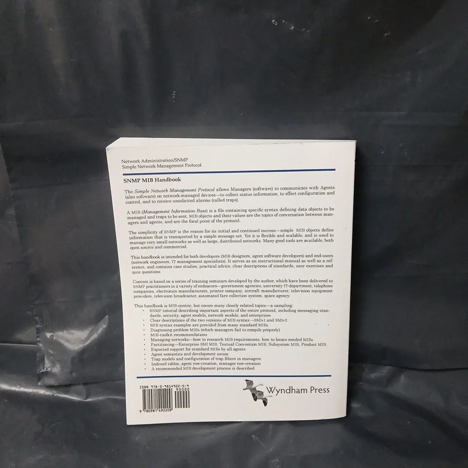 SNMP MIB HANDBOOK (PAPERBACK) BY LARRY WALSH