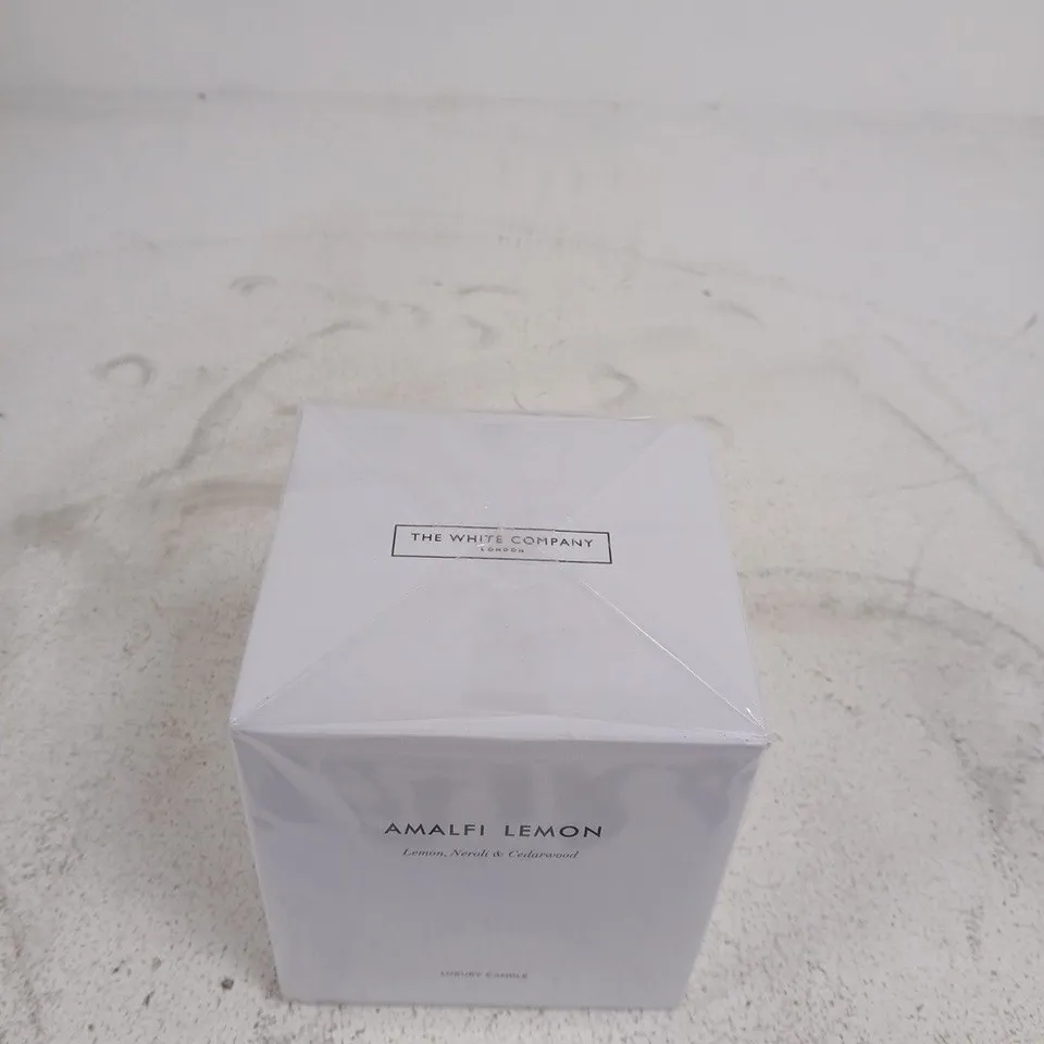 AMALFI LEMON LUXURY CANDLE – THE WHITE COMPANY