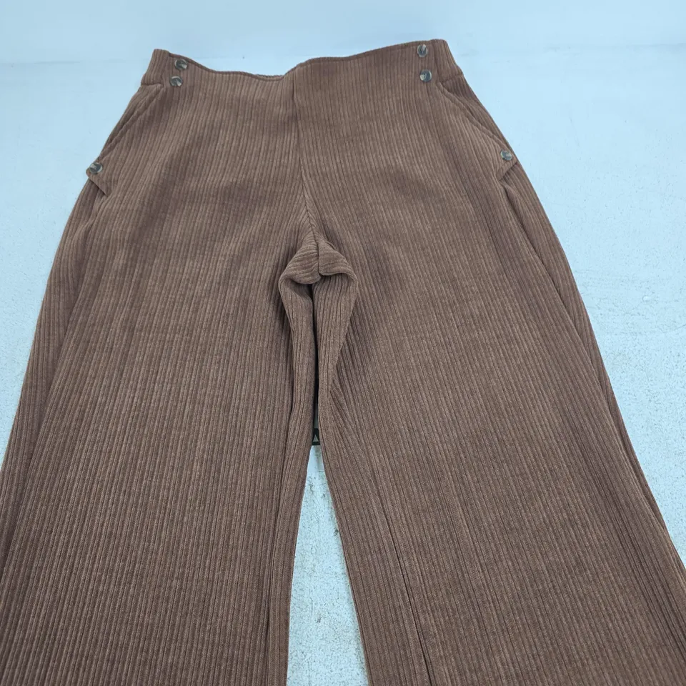 WYNNE LAYERS WOMEN'S BROWN CORDUROY TROUSERS – SIZE L