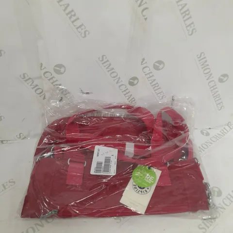 KIPLING ORTOLI PREMIUM 2 IN 1 BAG IN GEO SCARLET COLOUR