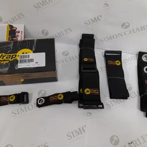 BOXED ASSORTED LENGTH BLACK HEAVY DUTY AND SUPER-STRETCH STORAGE STRAPS