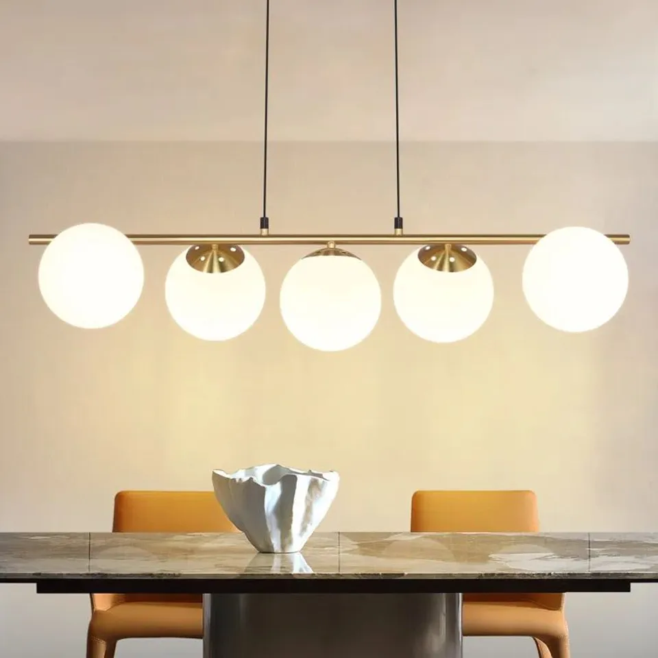 BOXED SOLLIS 5-LIGHT KITCHEN ISLAND PENDANT (1 BOX)