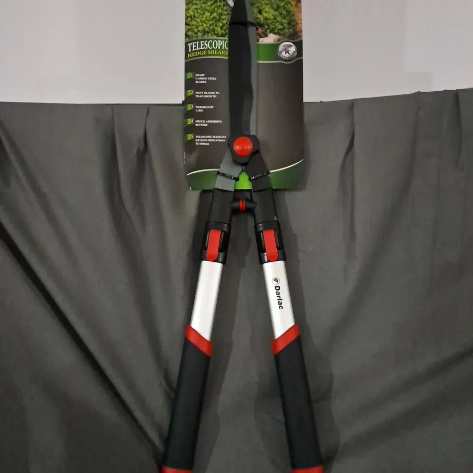 DARLAC TELESCOPIC HEDGE SHEARS