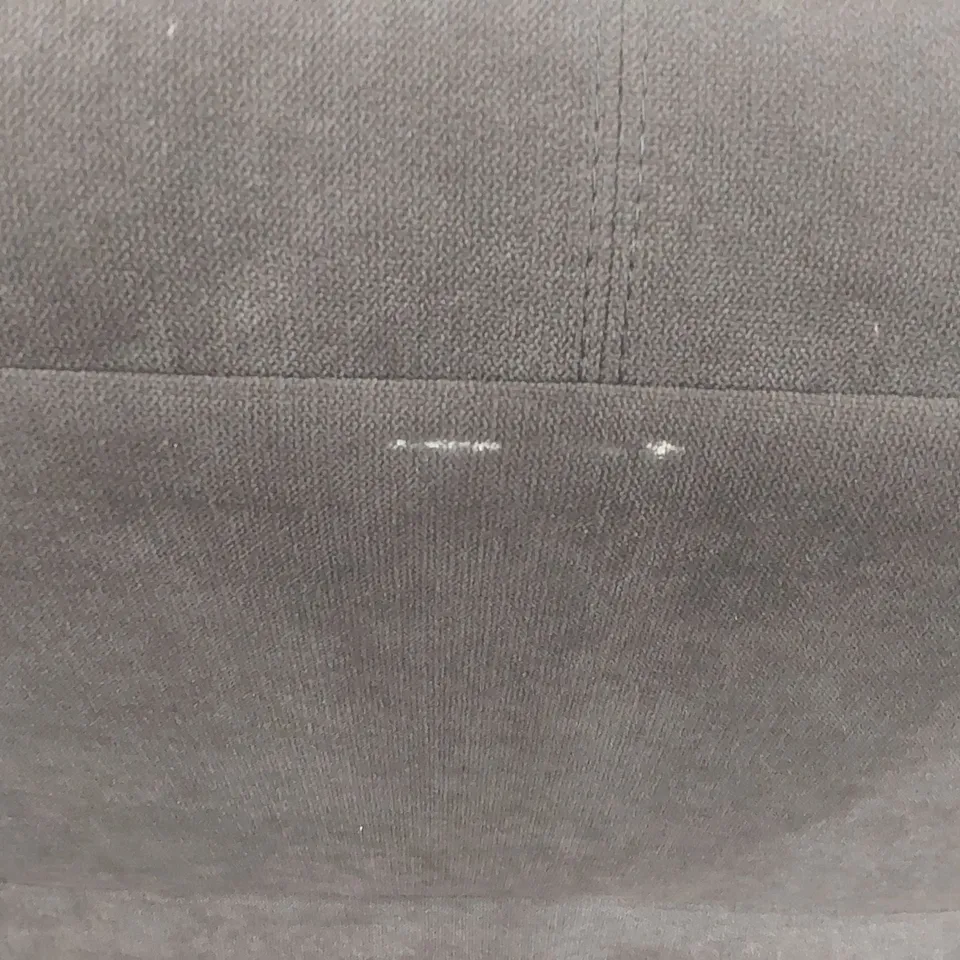 QUALITY DESIGNER 2 SEATER FABRIC UPHOLSTERED MANUAL RECLINER SOFA