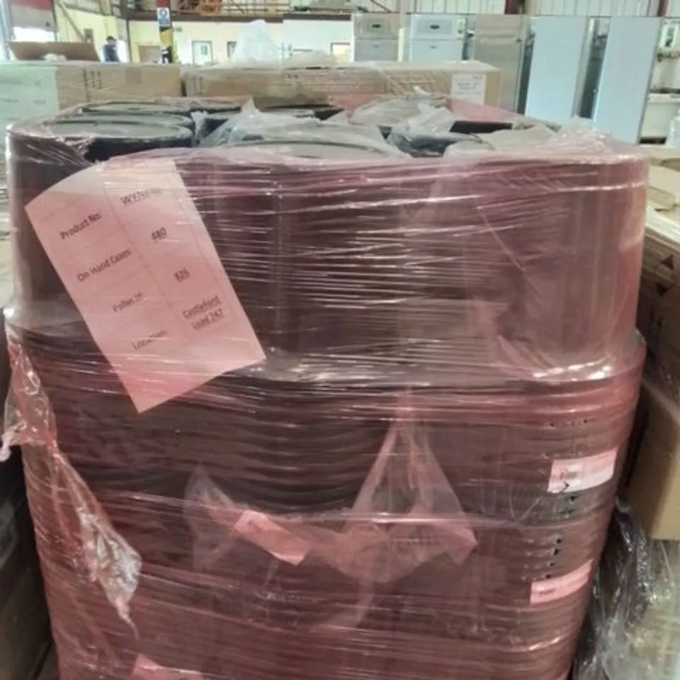PALLET OF APPROXIMATELY 480 WASTE BINS 15L BLACK