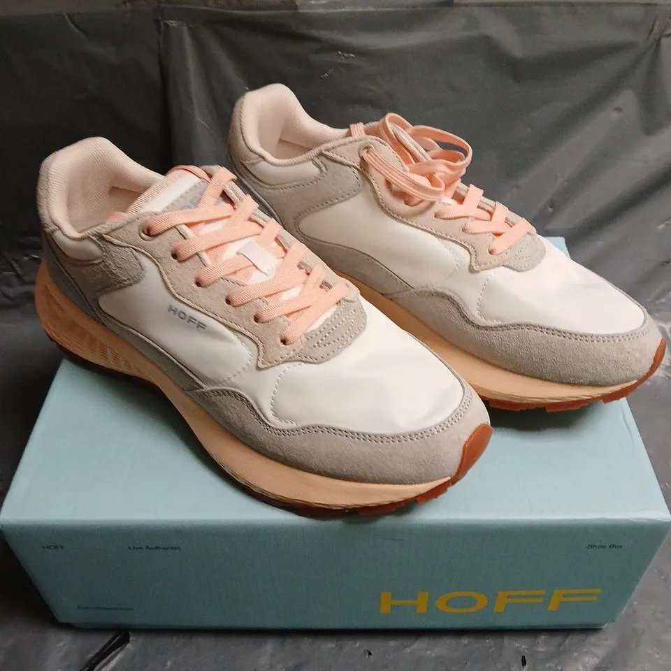 BOXED PAIR OF HOFF CITY MKII TOULOUSE TRAINERS - 7