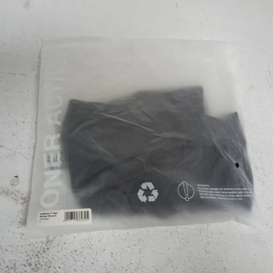 BAGGED ONER ACTIVE SOFTMOTION HIGH WAISTED SHORTS 6 IN TRUE BLUE - SMALL
