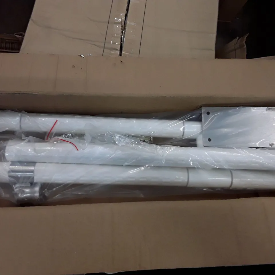 BOX CONTAINING 4 FOLDABLE WALL MOUNTED SAFETY SUPPORT GRAB BAR HANDLES