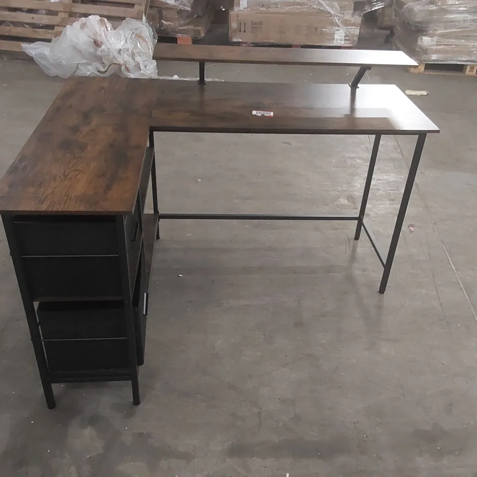 RYSTER L-SHAPED COMPUTER DESK