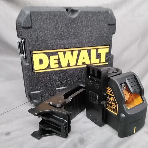 DEWALT DW088CG CROSS-LINE GREEN LASER LEVEL