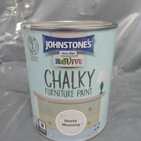 JOHNSTONES CHALKY FURNITURE PAINT DUSTY MORNING (750ML) - COLLECTION ONLY