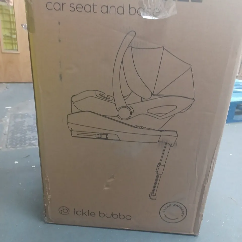 ICKLE BUBBA STRATUS I-SIZE CAR SEAT AND BASE