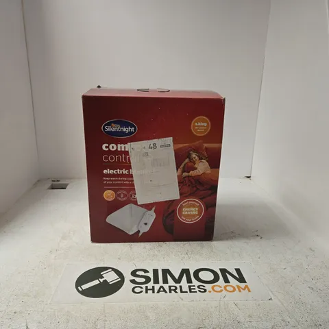 SILIENT NIGHT COMFORT CONTROL ELECTRIC BLANKET SUPER KING