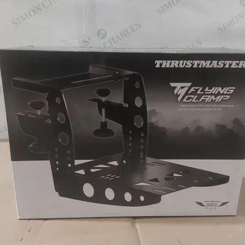 BOXED THRUSTMASTER FLYING CLAMP