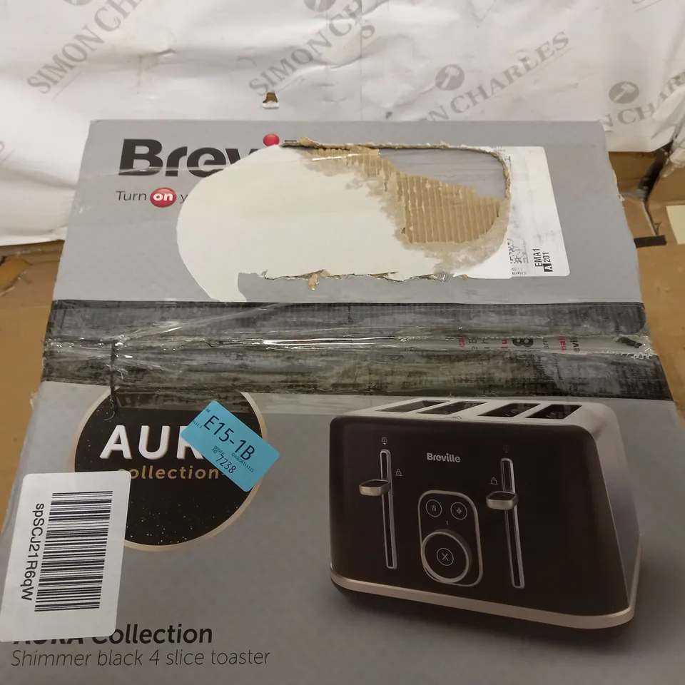 BREVILLE AURA 4 SLICE TOASTER
