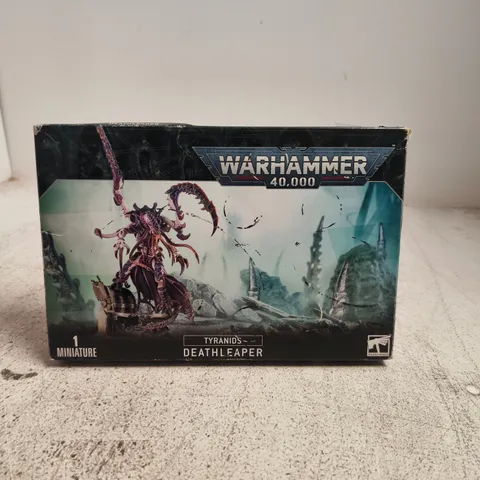 WARHAMMER 40,000 TYRANIDS DEATHLEAPER MINIATURE – BOXED