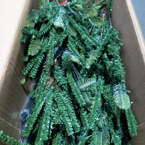 7FT FRASER FIR UPSWEPT PRE-LIT MIXED TIPS CHRISTMAS TREE COLLECTION ONLY