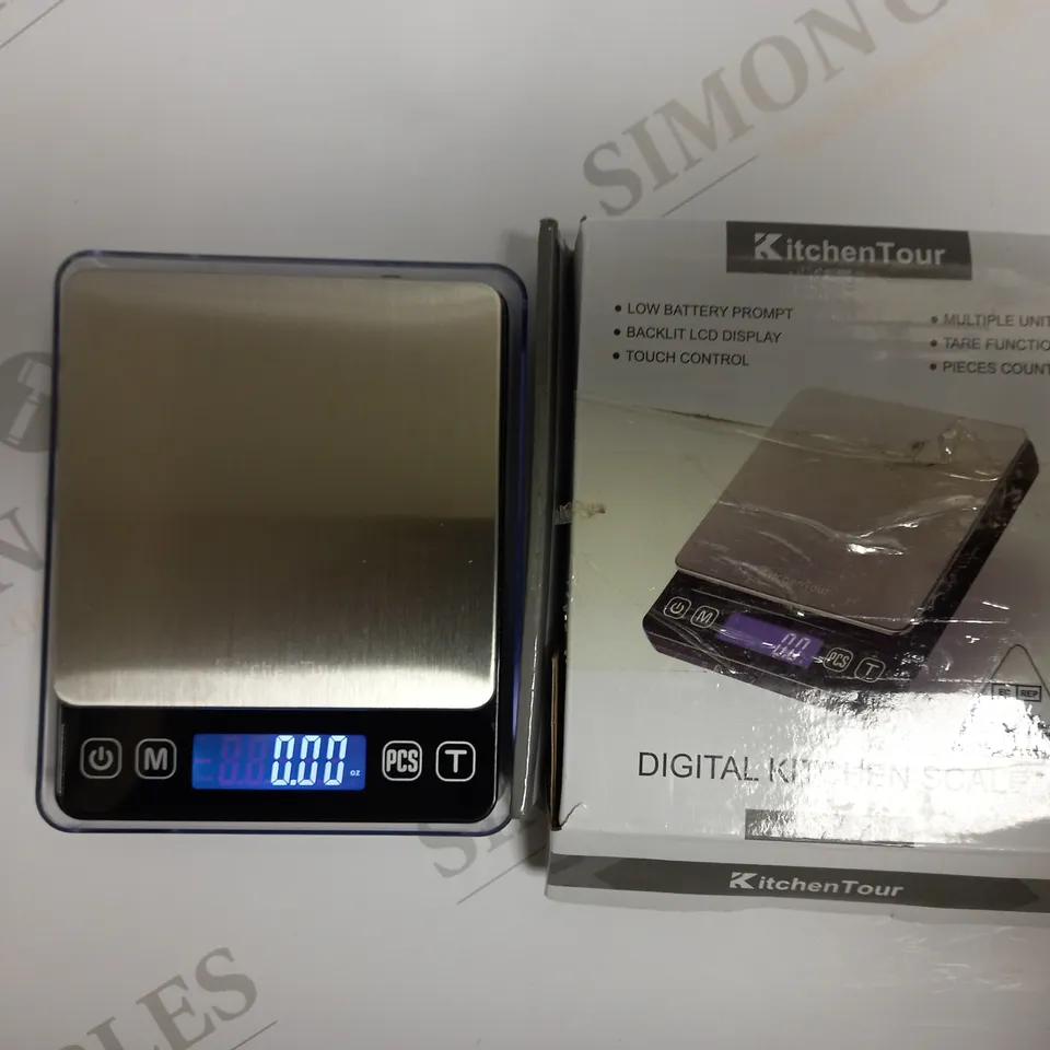 BOXED KITCHEN TOUR DIGITAL KITCHEN SCALE EG5001
