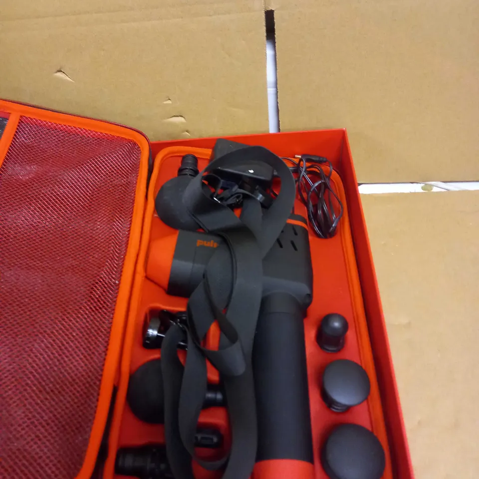 PULSEROLL PRO ATHLETE GRADE PERCUSSION HANDHELD DEEP TISSUE MUSCLE MASSAGE GUN